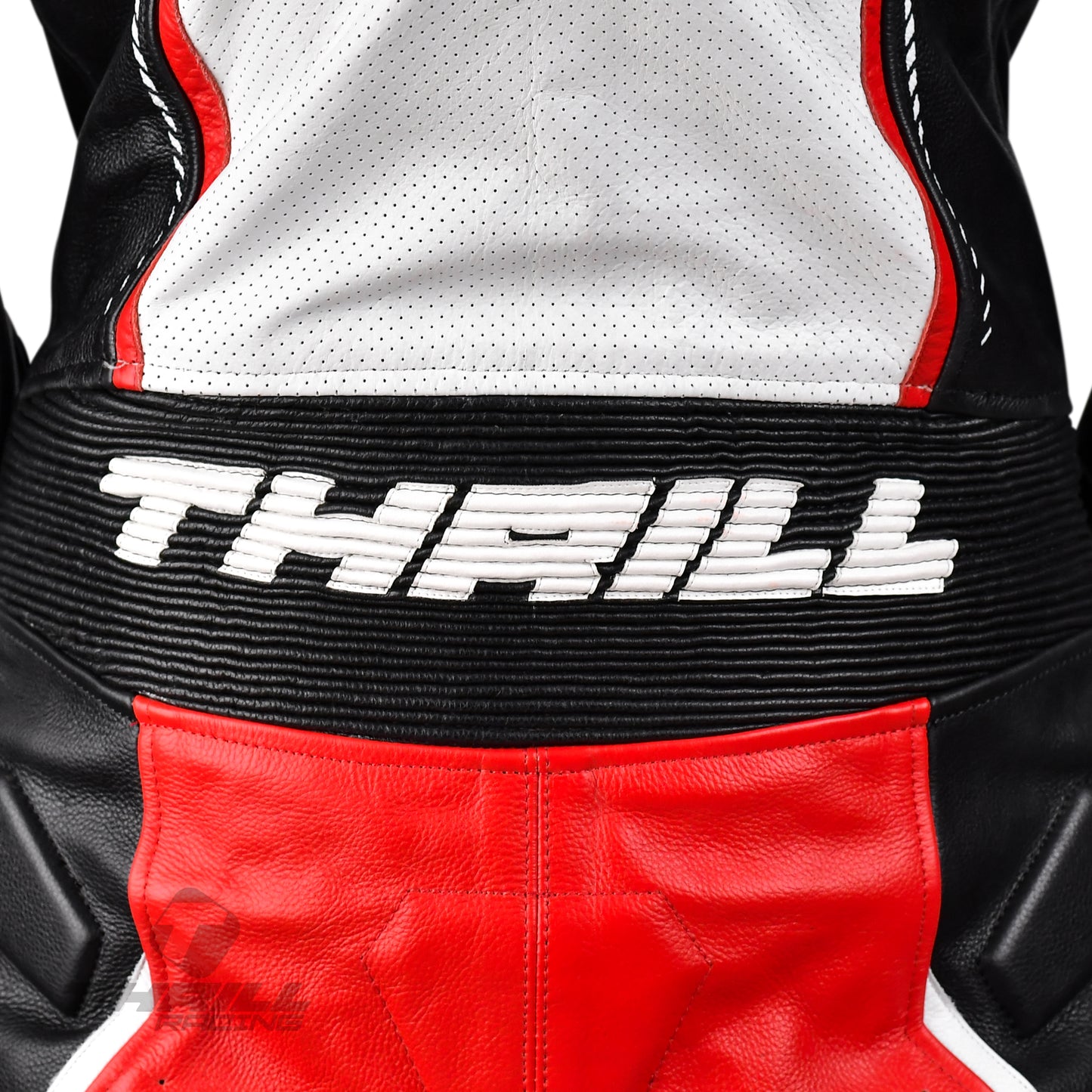 AMERICAN THUNDER one piece leather racing suit by Thrill Racing