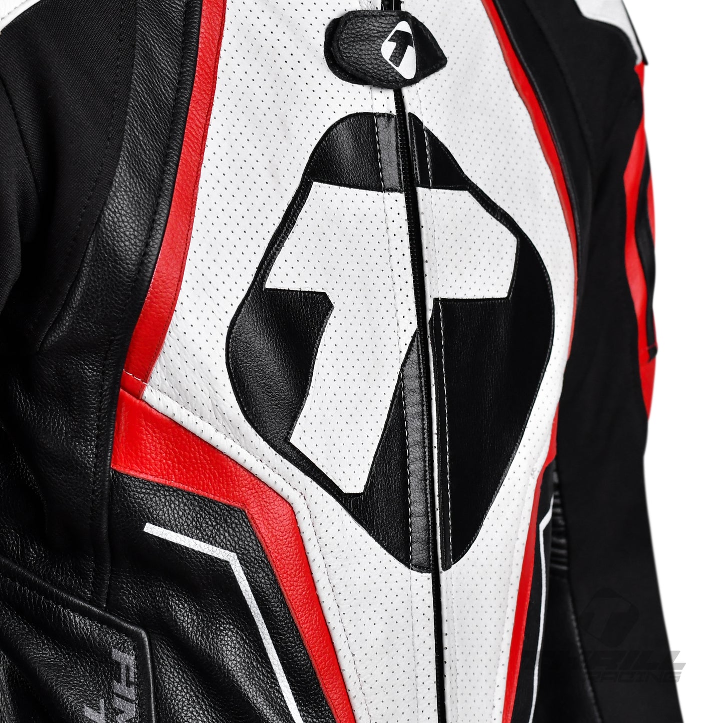 AMERICAN THUNDER one piece leather racing suit by Thrill Racing